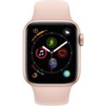 Apple Watch Series 4 GPS + Cellular Smartwatch (Silver Strap, 44mm)