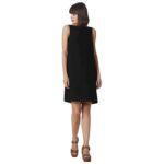 VERO MODA Women's Polyester Shift Above The Knee Casual Dress