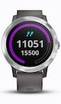 Garmin Vivoactive 3 Element Smartwatch (Grey Strap, 30mm)